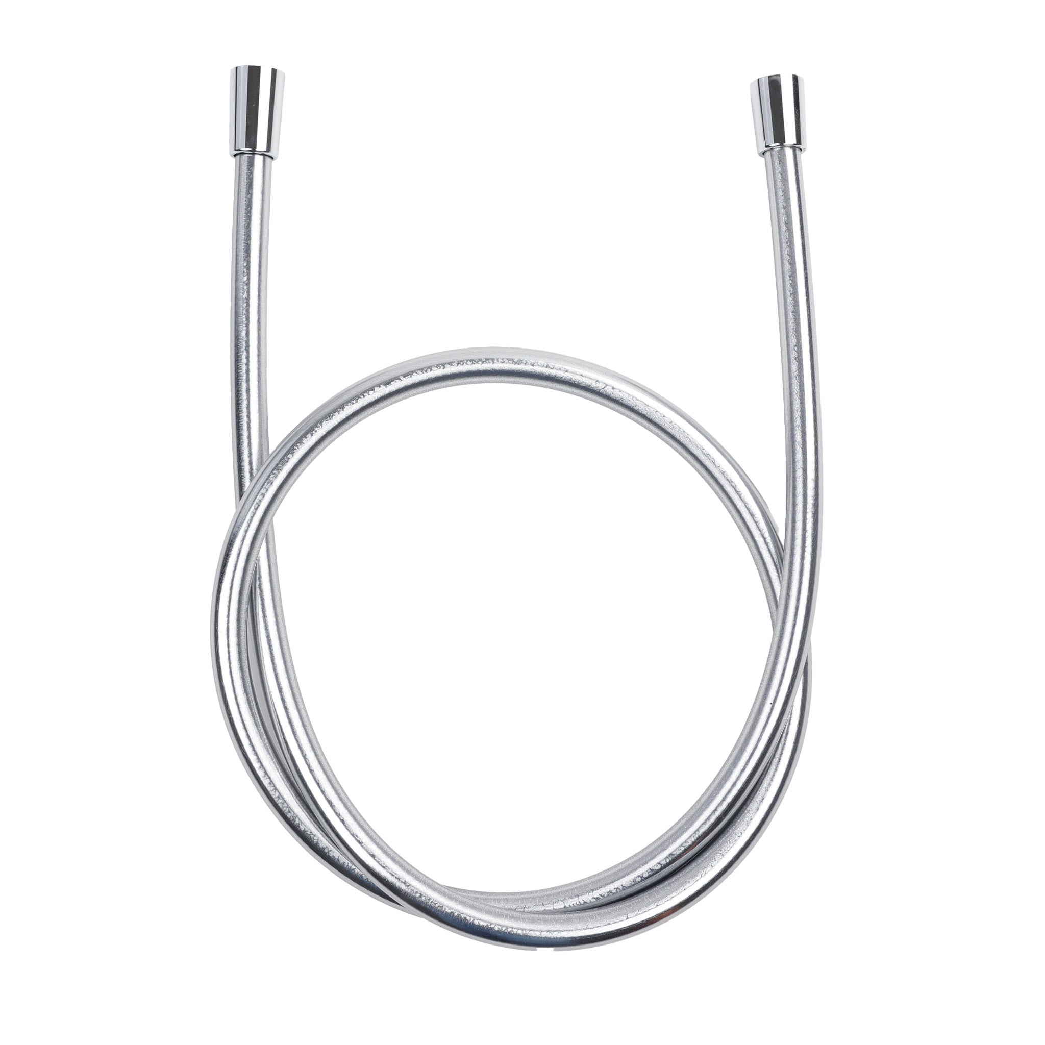 Fantini-Brauseschlauch-150cm-Chrom-gerollte Ansicht