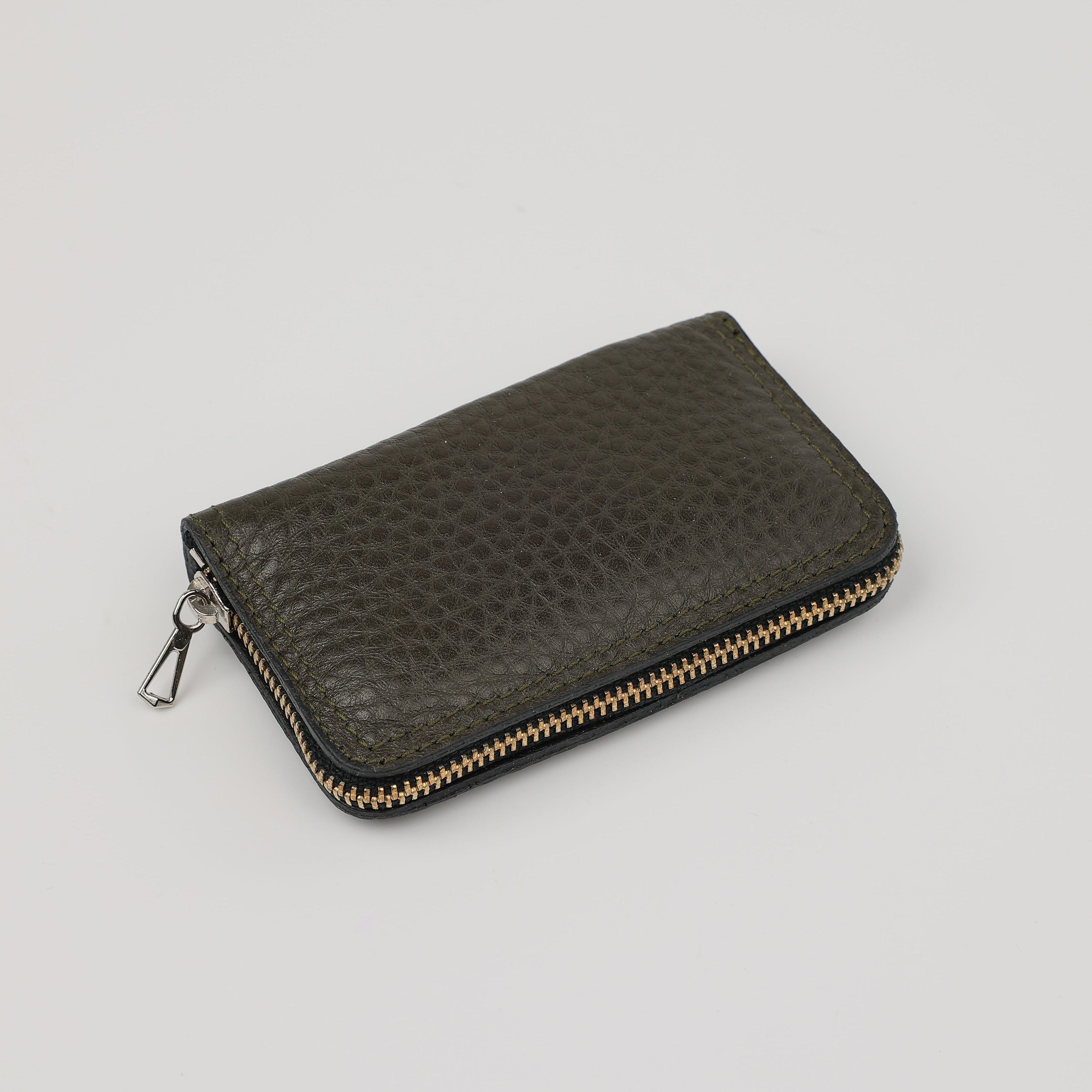 Leder Maniküre Etui Zip M - 5-Teilig