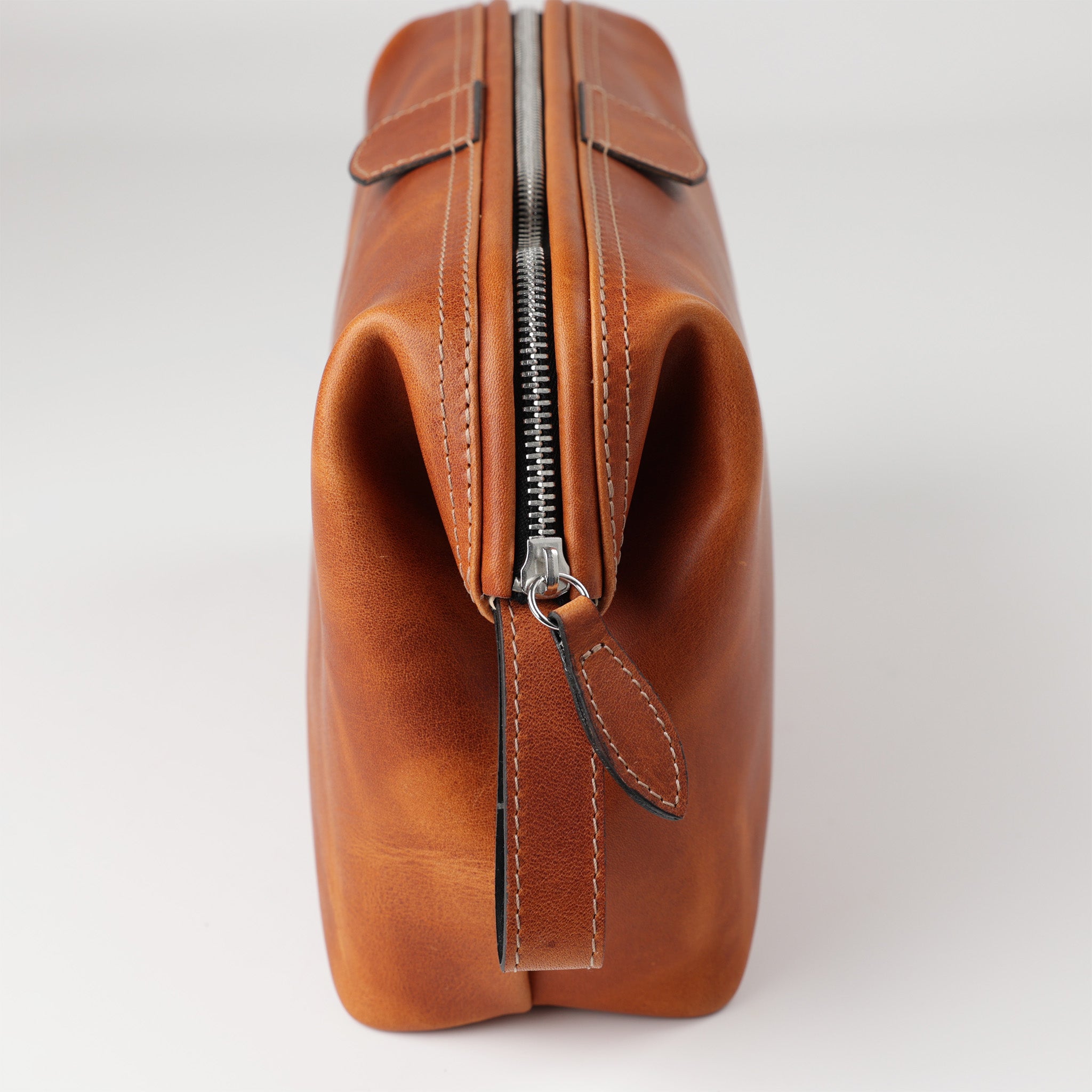 Leder Kulturtasche Mousetrap L