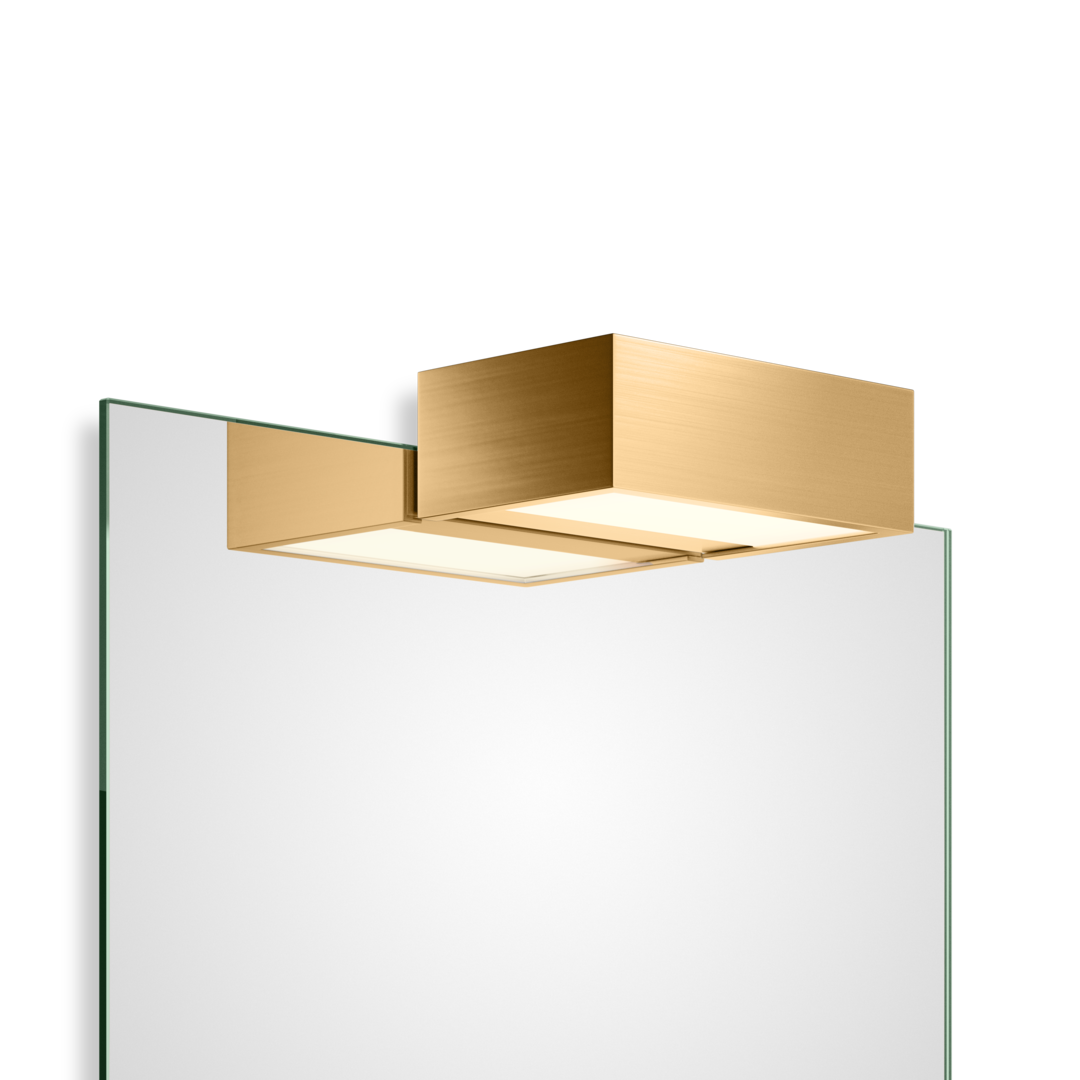 Kaufen Sie die Decor Walther Box 15 Badlampe in Gold matt bei dasfeinebad für eine dezente Eleganz – eine ausgezeichnete Wahl für zeitgemäße Bäder.