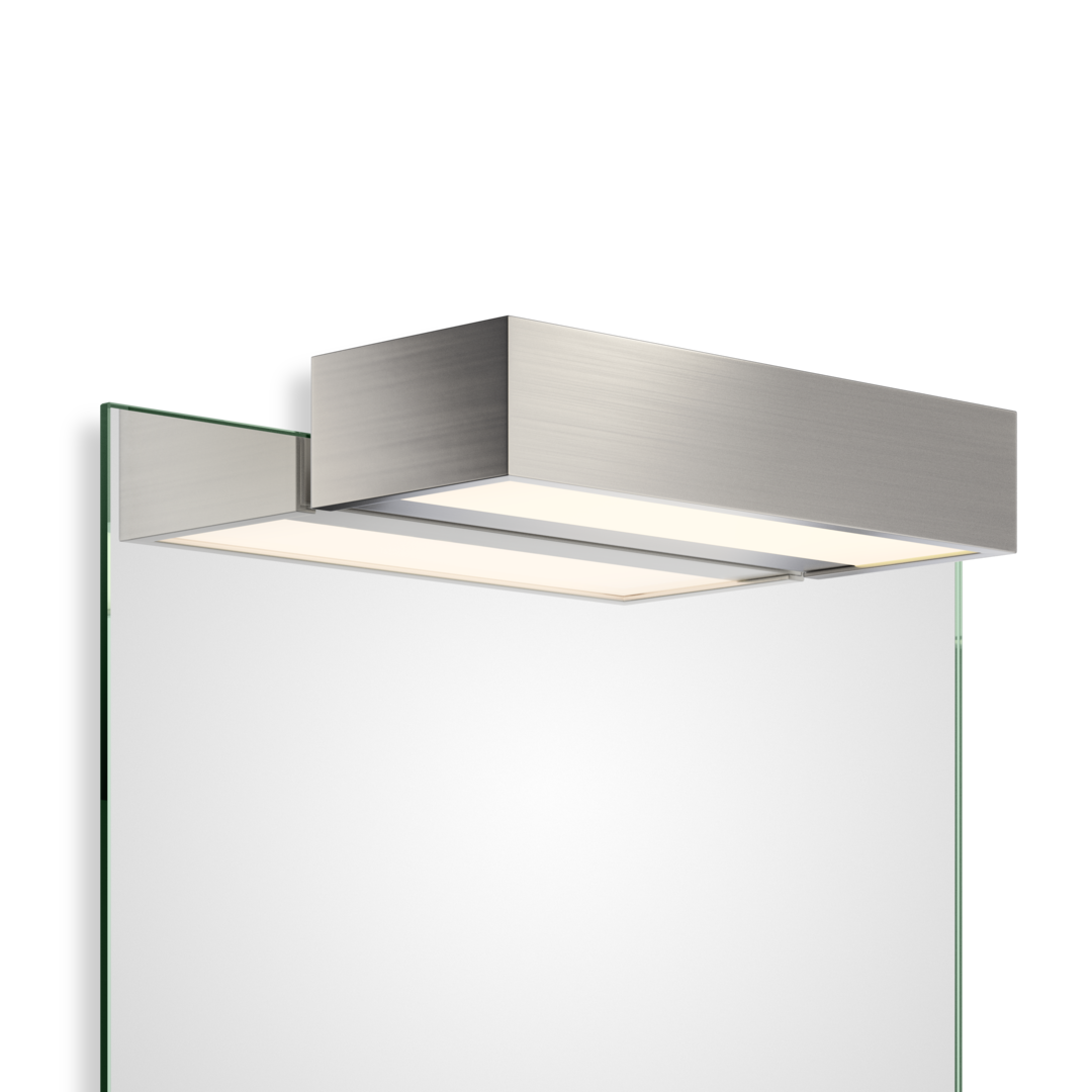 Entdecken Sie die elegante und matte Ausstrahlung der Decor Walther Box 25 in Nickel Satiniert, jetzt bei dasfeinebad für ein stilvolles Badezimmerlicht.