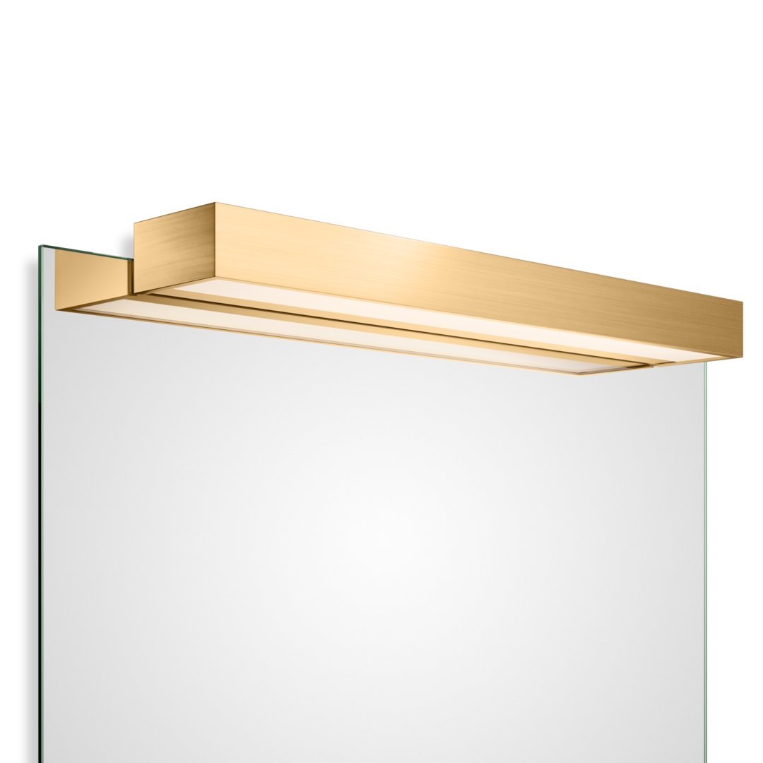 Sanfte Eleganz der Decor Walther Box 25 in Gold matt bei dasfeinebad für dezente Luxusbeleuchtung.