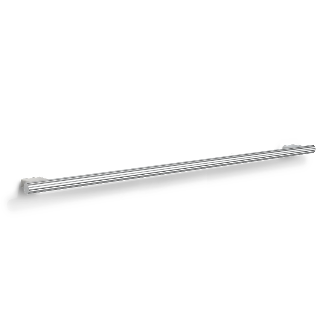 Eleganter Handtuchhalter 80 cm aus massivem Aluminium, ideal für stilvolle Badezimmer, Decor Walther OF.LINE Kollektion