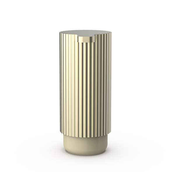 Edler Spender für Seife aus Aluminium und Porzellan, perfekt für elegante Badezimmerdesigns, Decor Walther OF.LINE Kollektion
