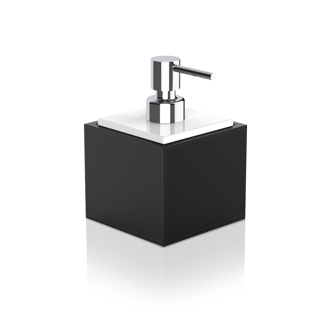 Faux Leather Soap dispenser Brownie SSP