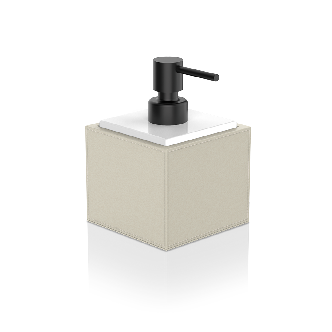 Faux Leather Soap dispenser Brownie SSP