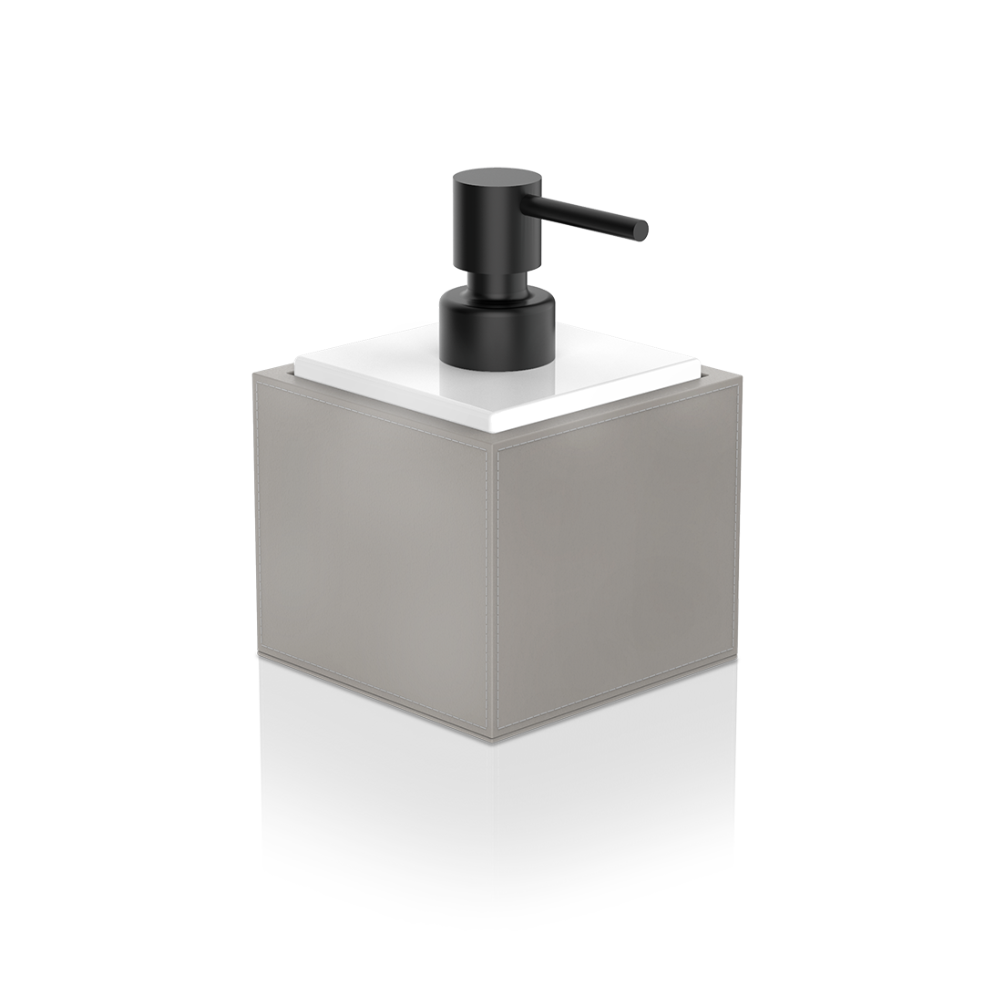 Faux Leather Soap dispenser Brownie SSP