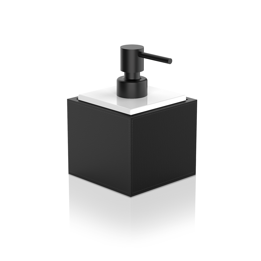 Faux Leather Soap dispenser Brownie SSP