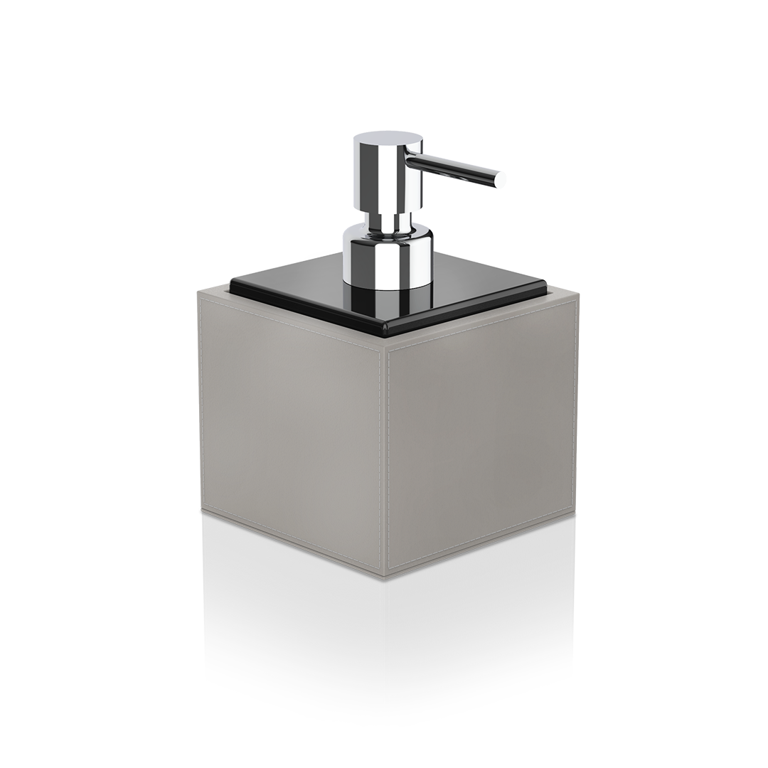 Faux Leather Soap dispenser Brownie SSP
