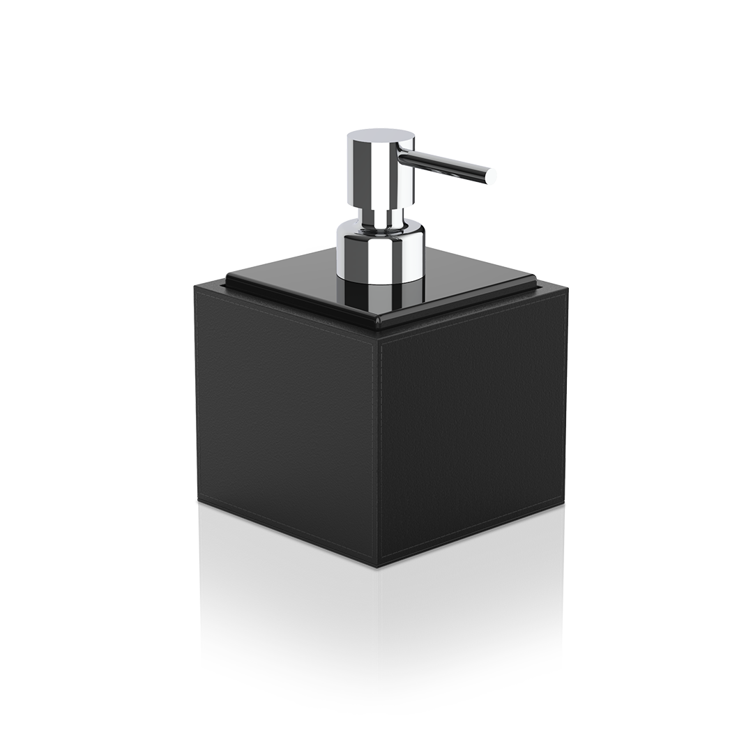 Faux Leather Soap dispenser Brownie SSP