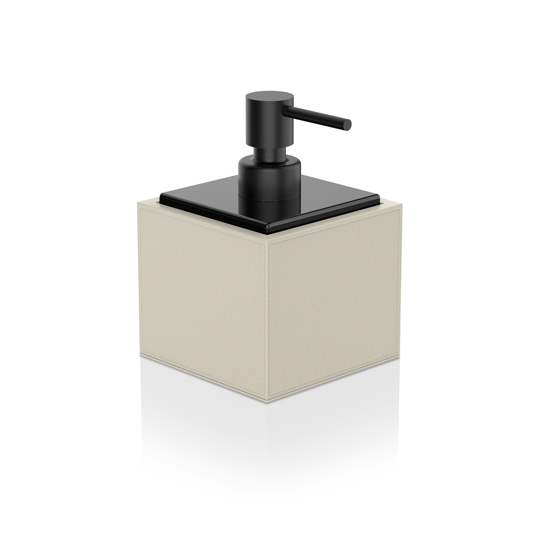 Faux Leather Soap dispenser Brownie SSP