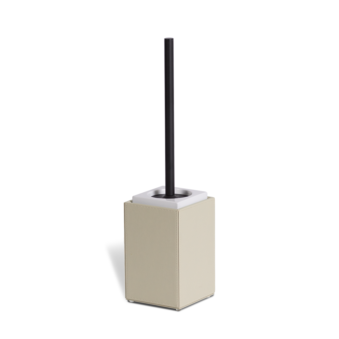Soporte para cepillo de baño de piel sintética Brownie SBG