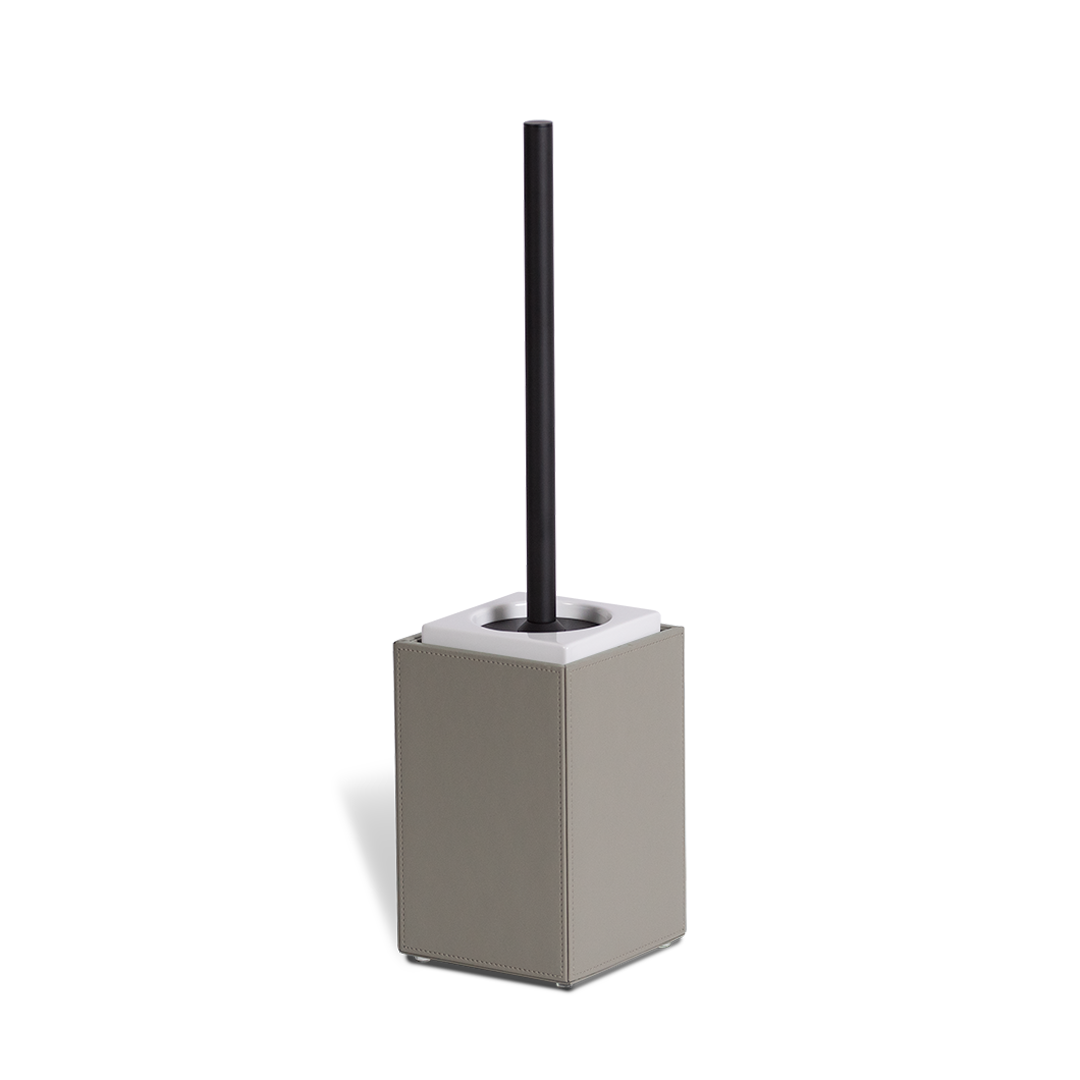 Soporte para cepillo de baño de piel sintética Brownie SBG