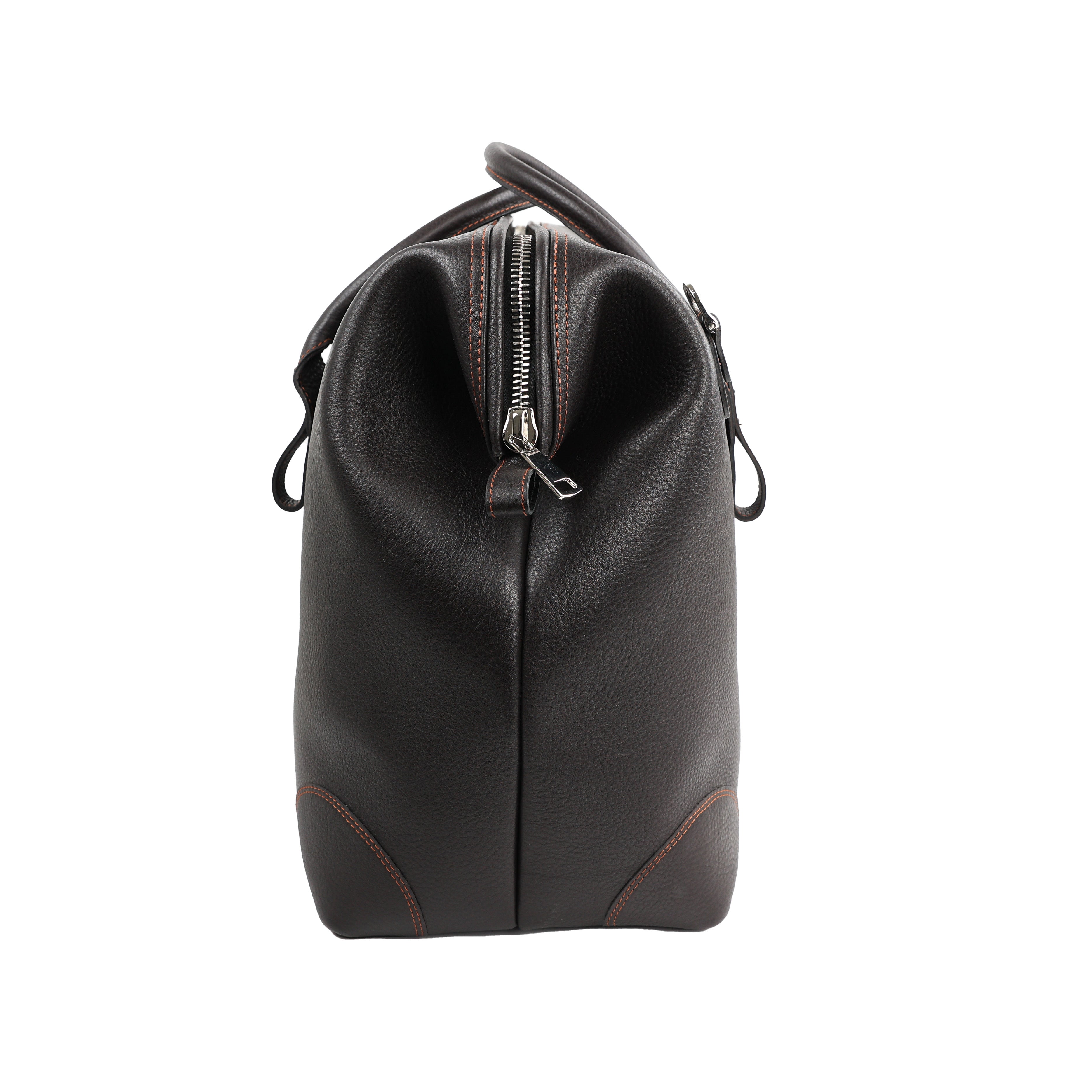 Leather travel bag Weekender XL