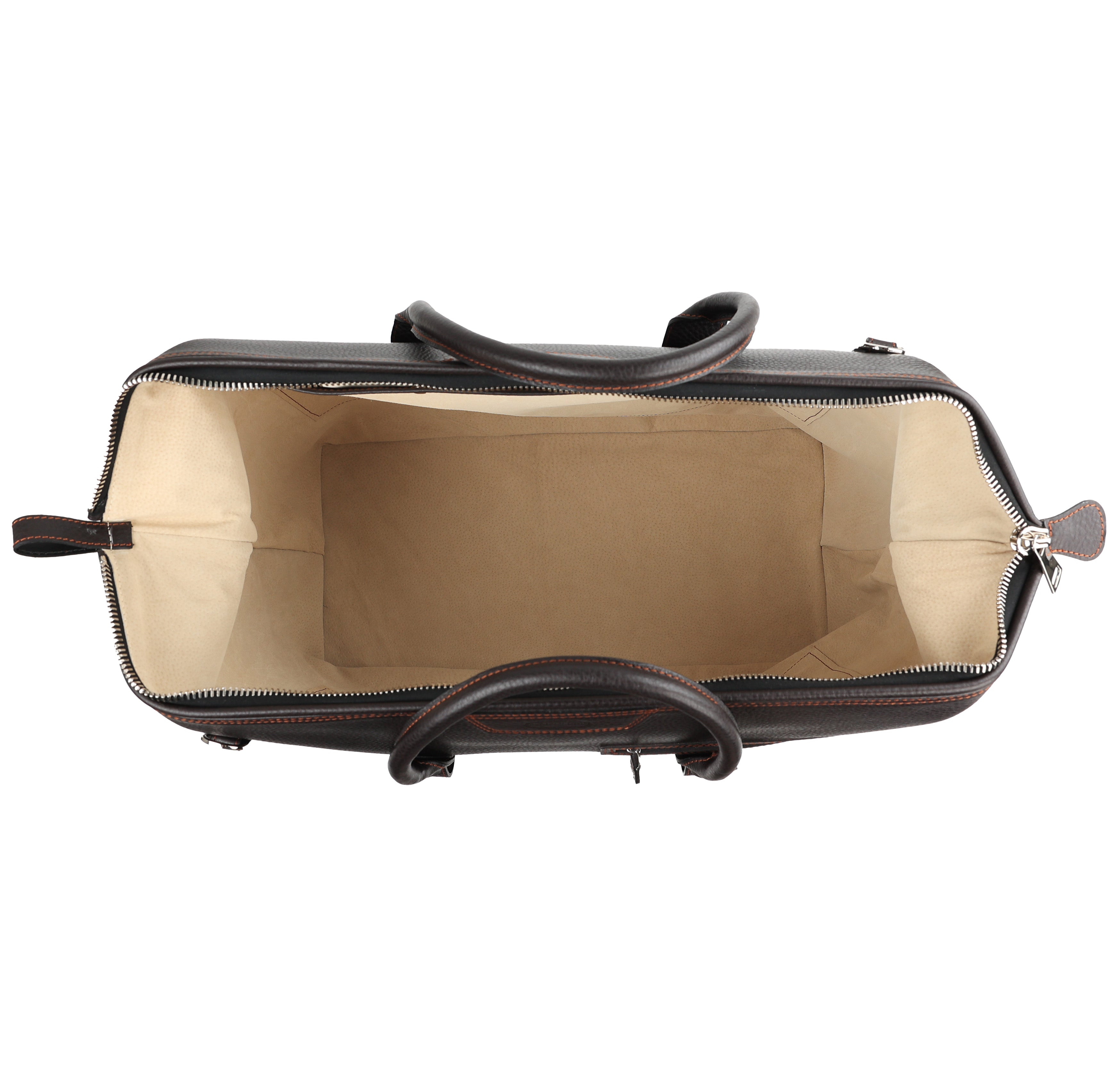 Leather travel bag Weekender XL