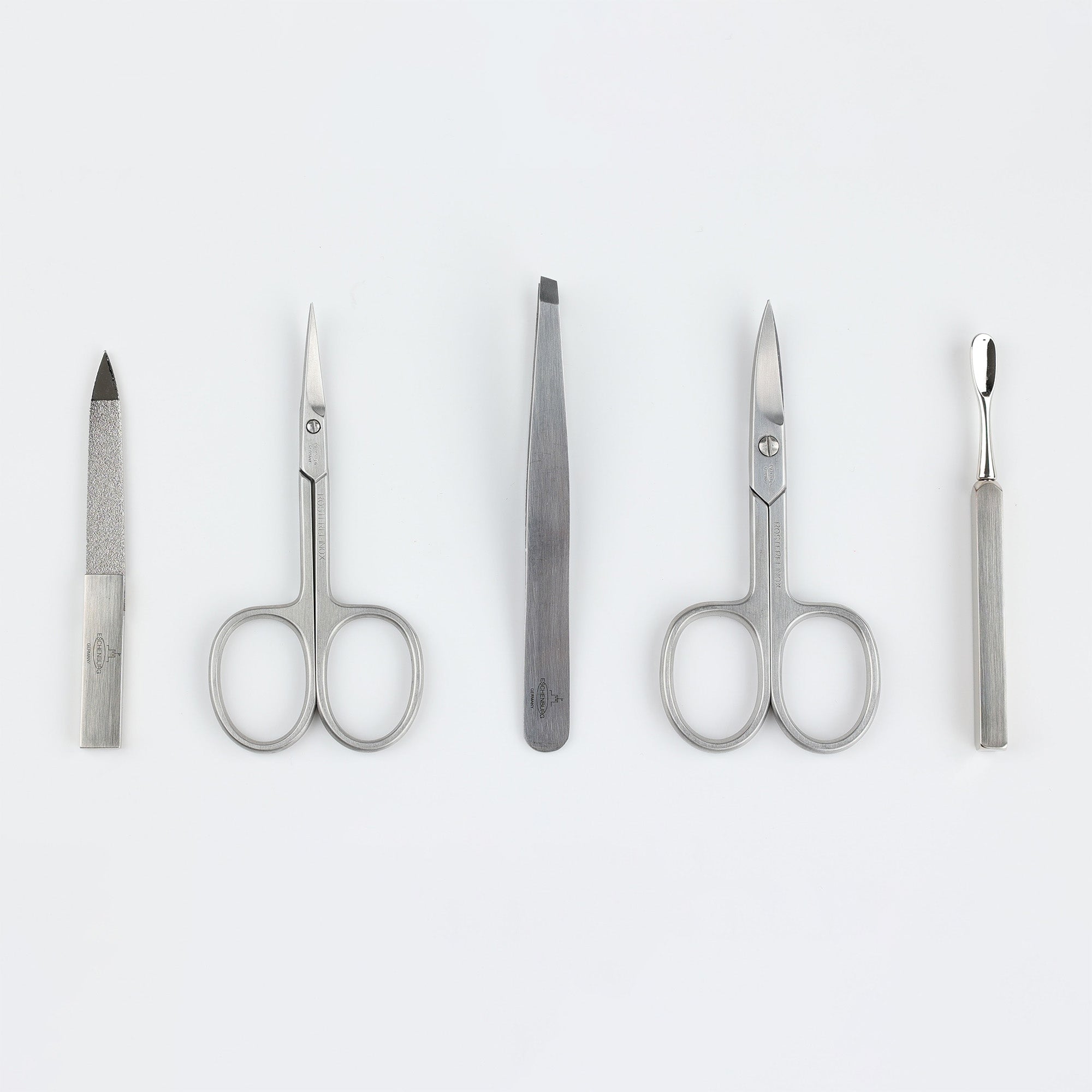 Set de manicura de cuero Frame M - 5 piezas