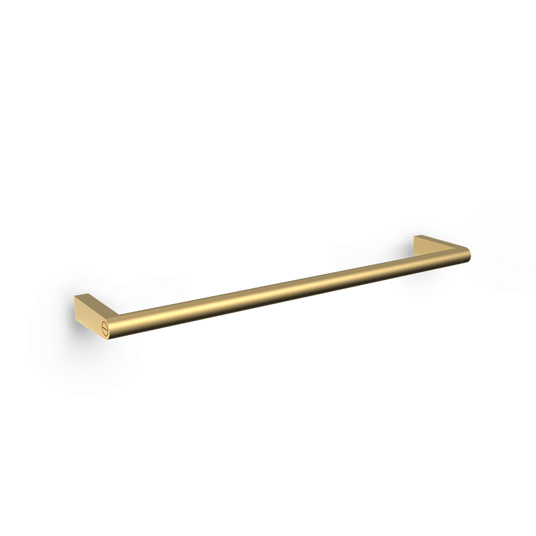 Decor-Walther SOHO HTE Handtuchstange 45 cm aus massivem Messing in Gold matt PVD zur Wandmontage, Artikelnummer: 0680682