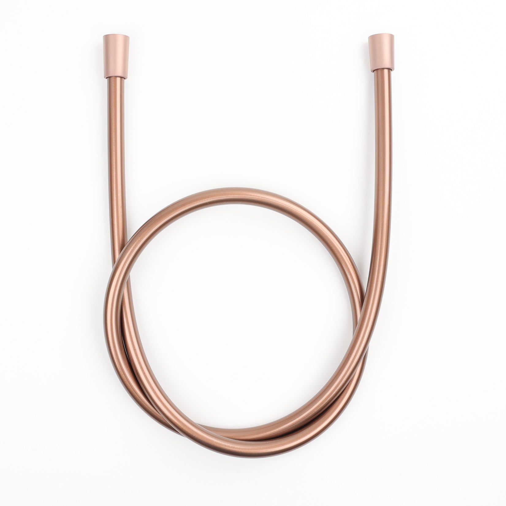 Fantini-Brauseschlauch-150cm-Matt Copper -gerollte Ansicht