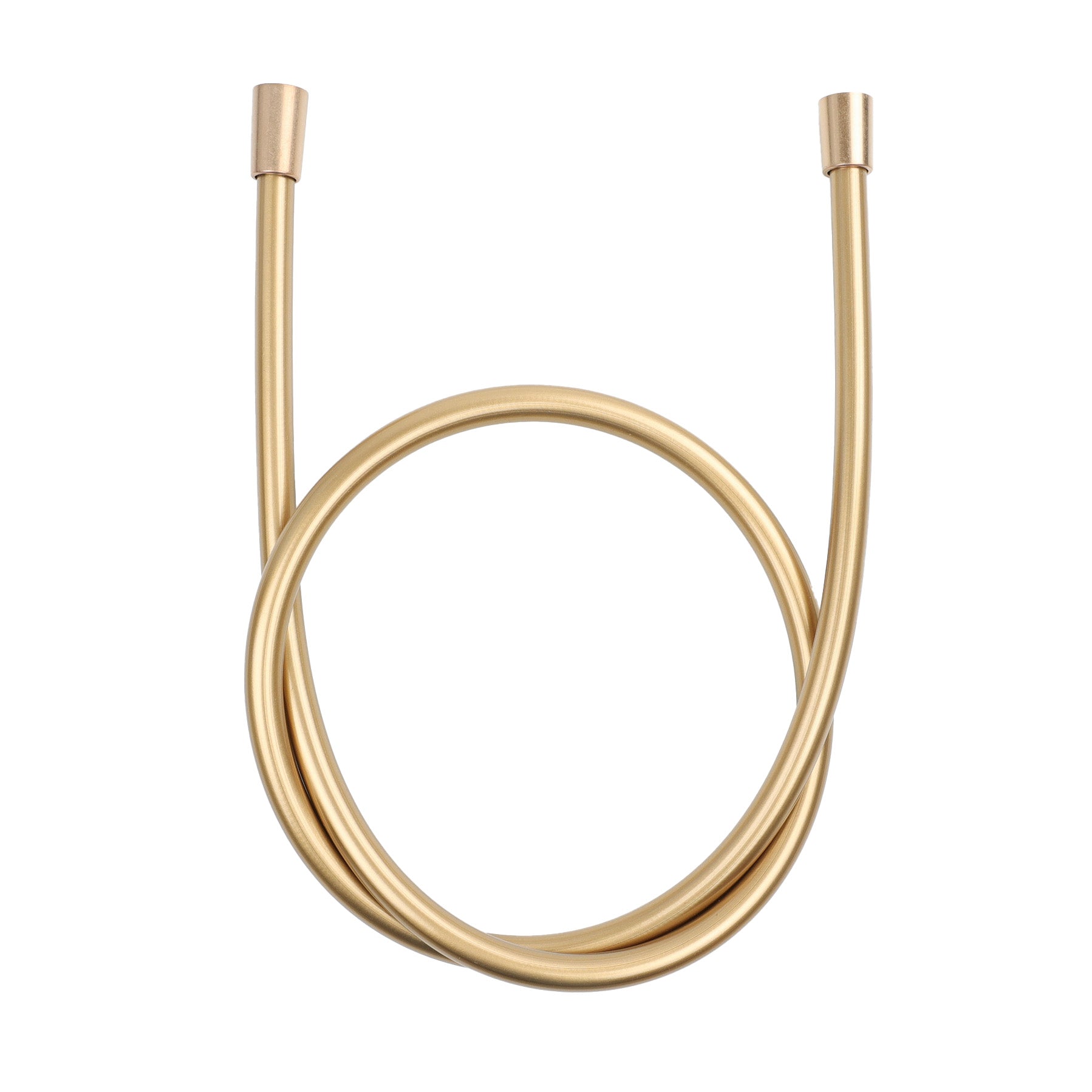 Fantini-Brauseschlauch-150cm-Pure Brass-gerollte Ansicht