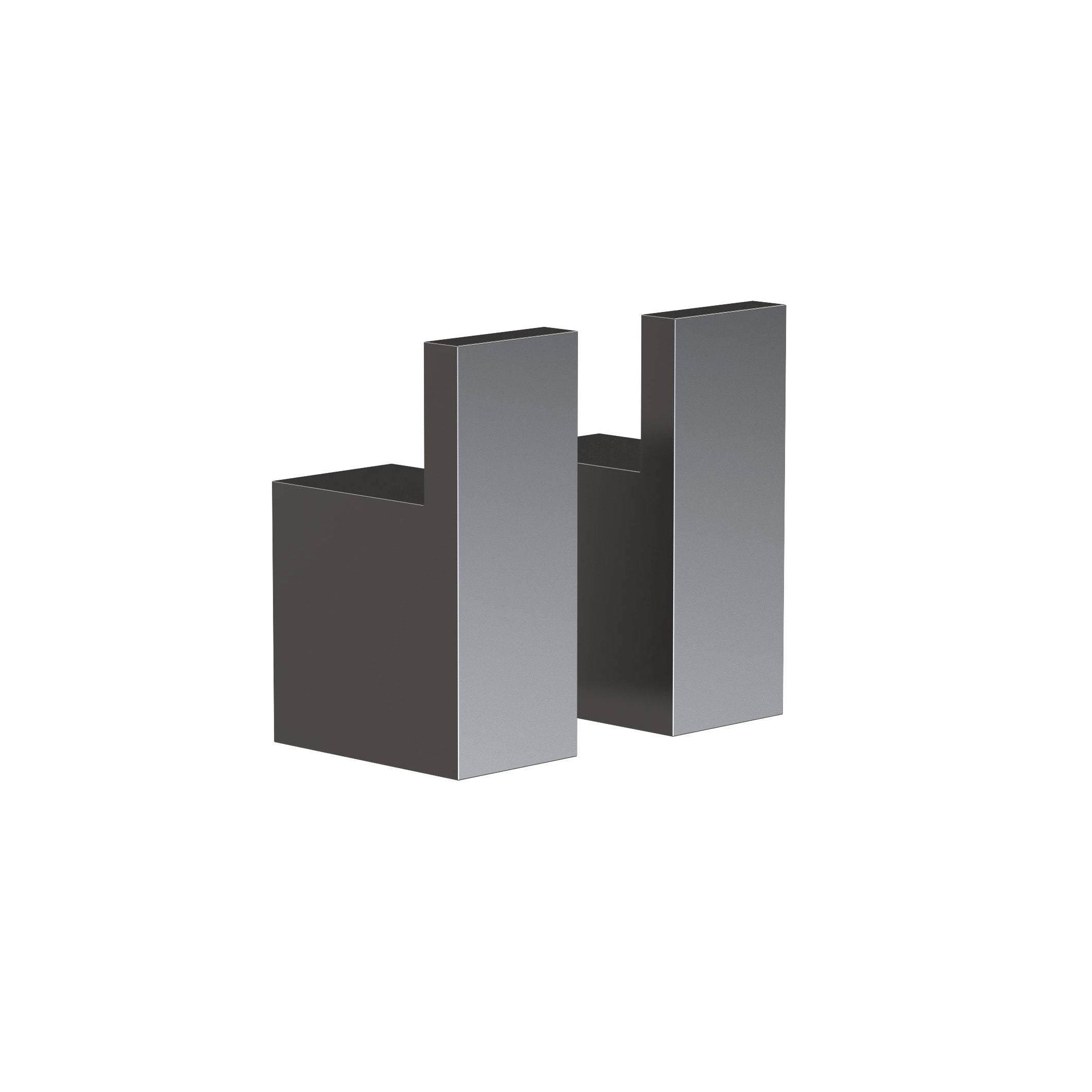Eckige Handtuchhaken Quadra 3012-022