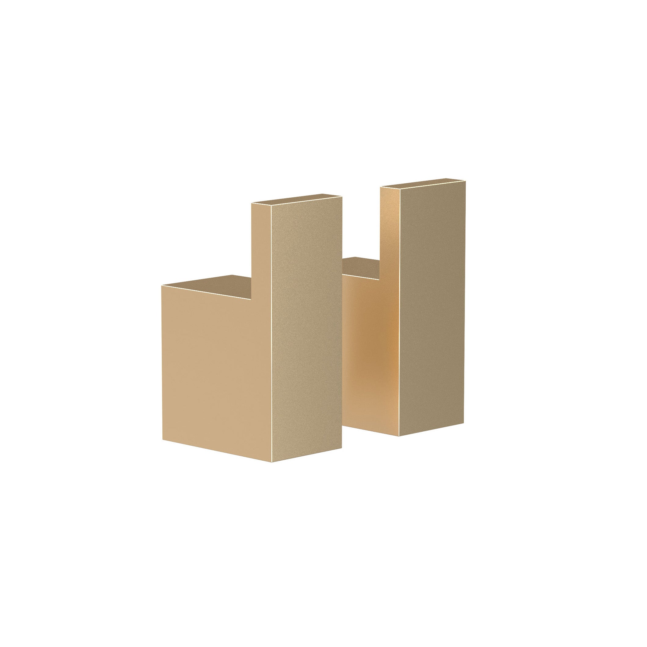 Eckige Handtuchhaken Quadra 3012-022