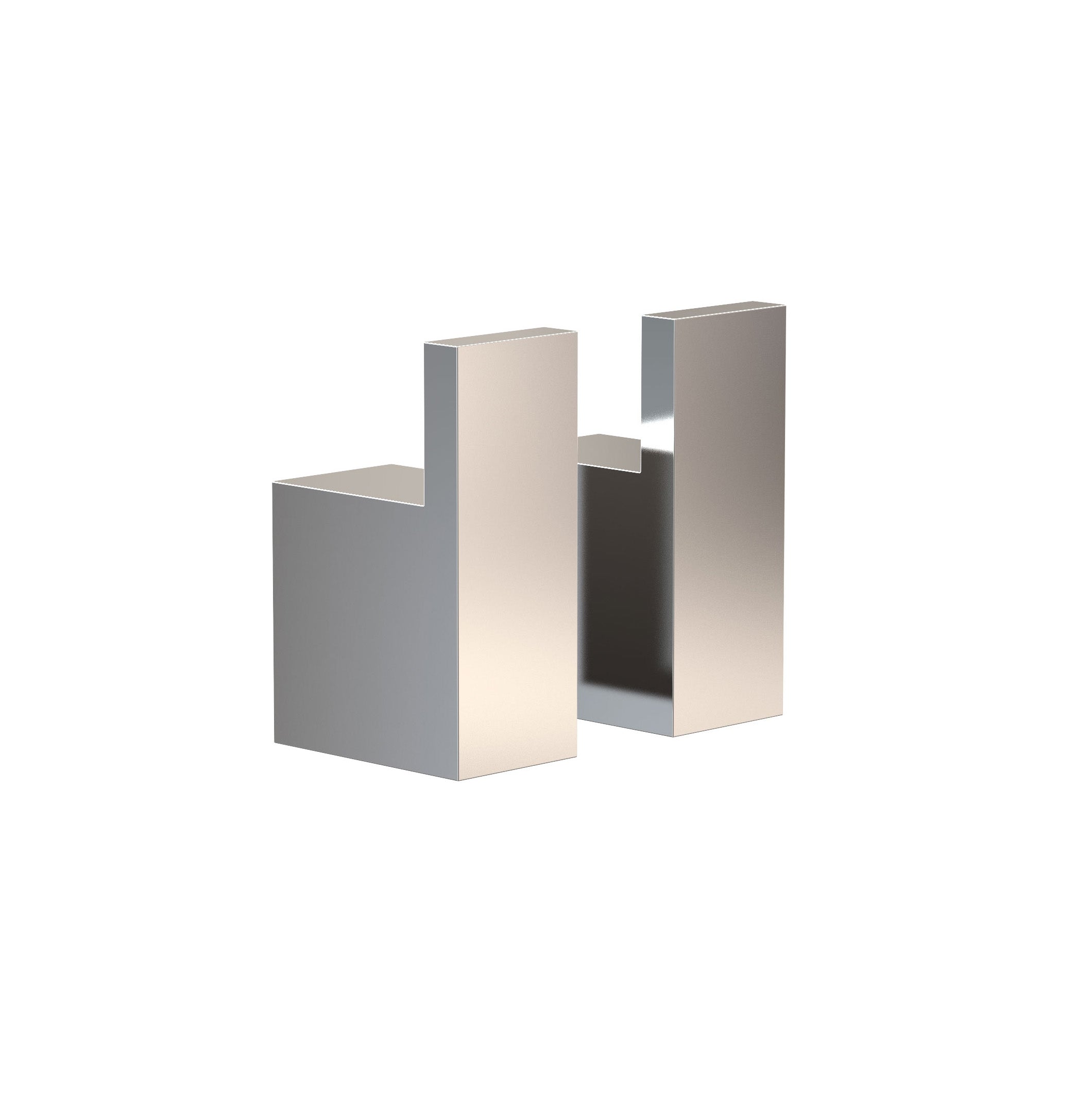 Eckige Handtuchhaken Quadra 3012-022