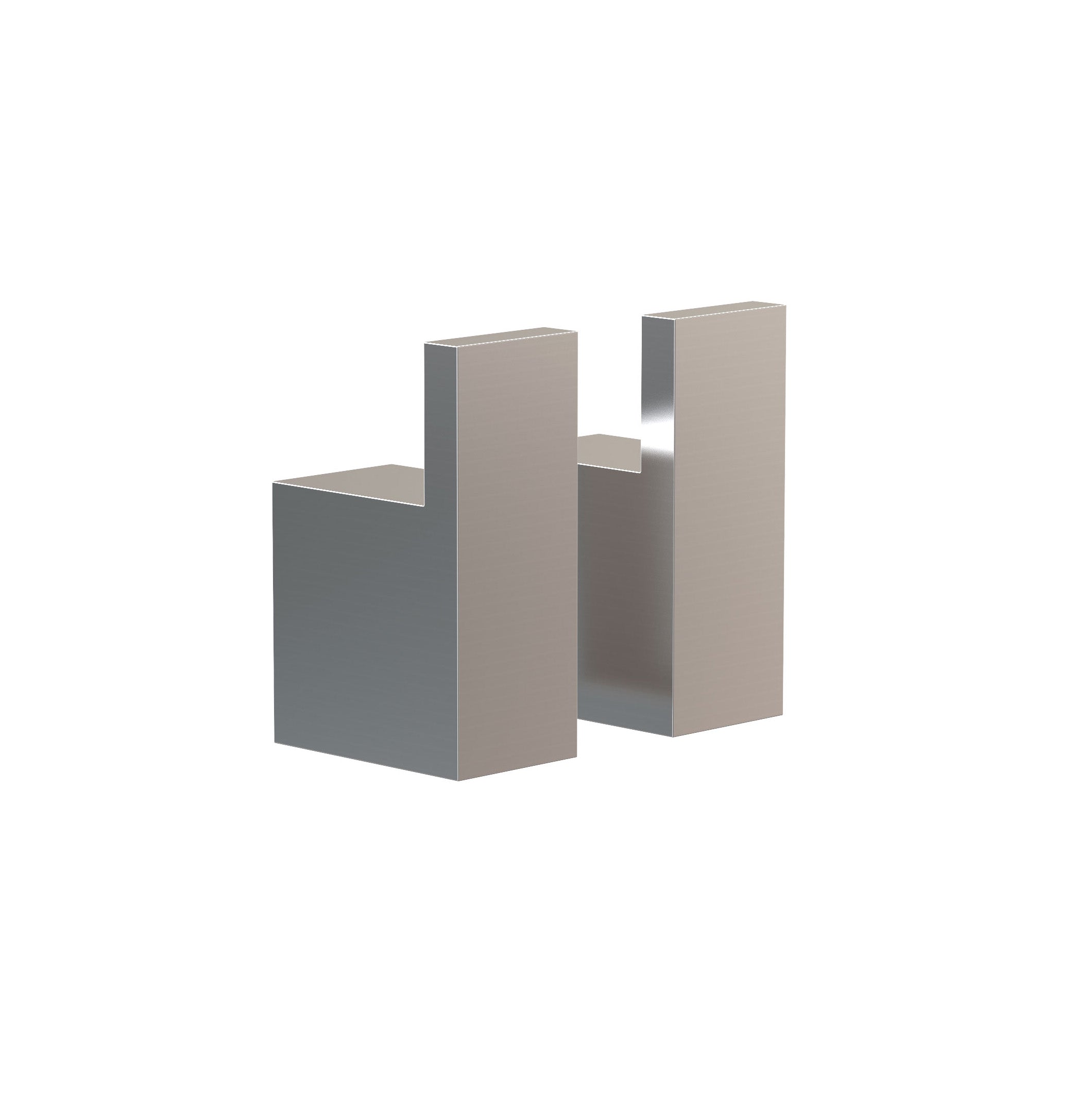 Eckige Handtuchhaken Quadra 3012-022