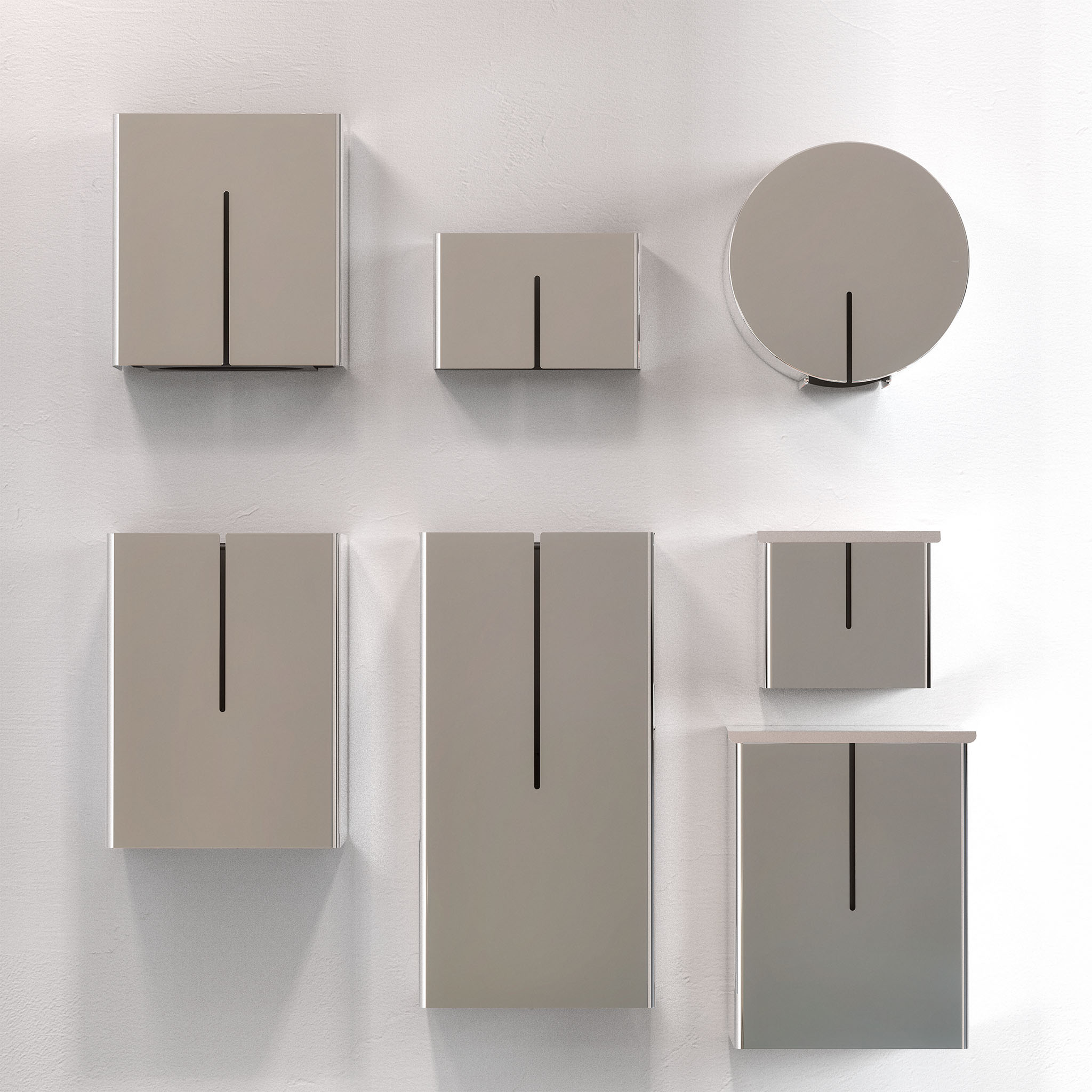 Porte-rouleaux de papier toilette pour grands rouleaux NOVA2 1972