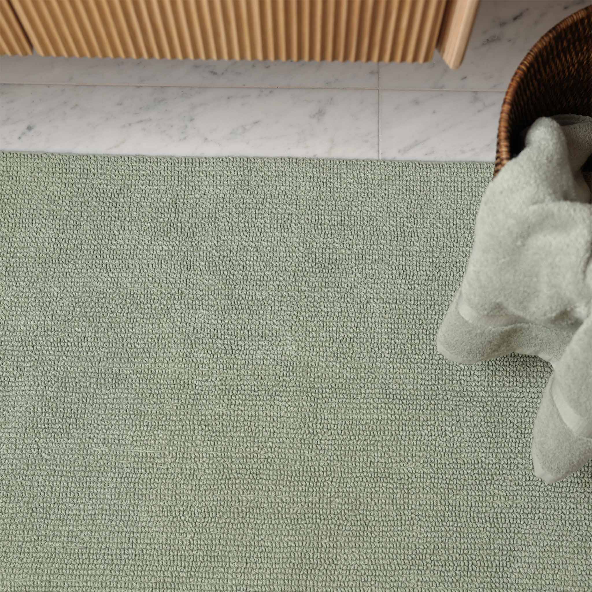 Rhomtuft Badteppich Pur Jade