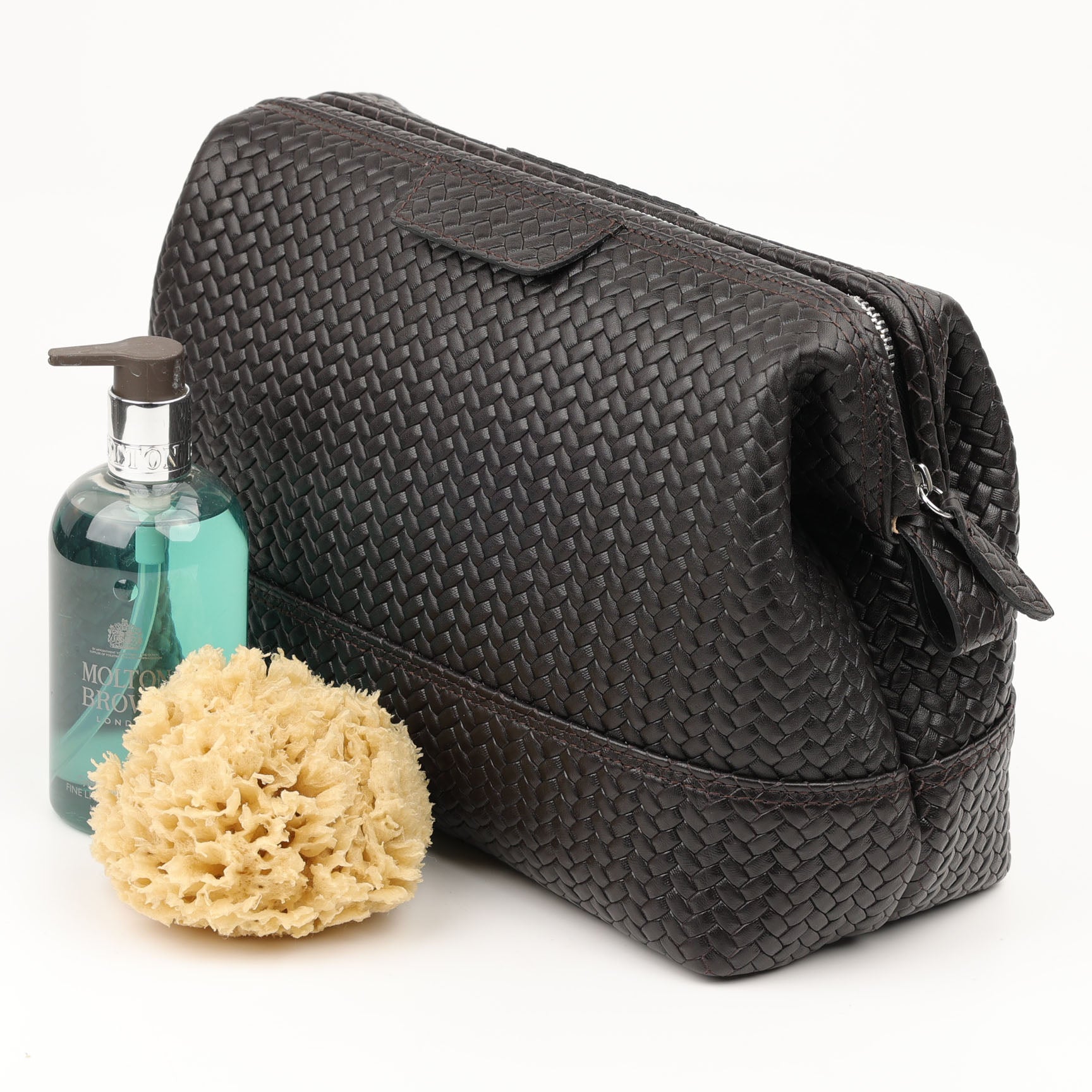 Leder Kulturtasche Mousetrap XL