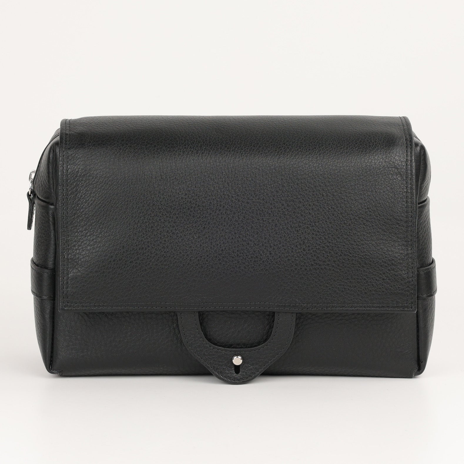 Leather Toiletry Bag with Roll, XL