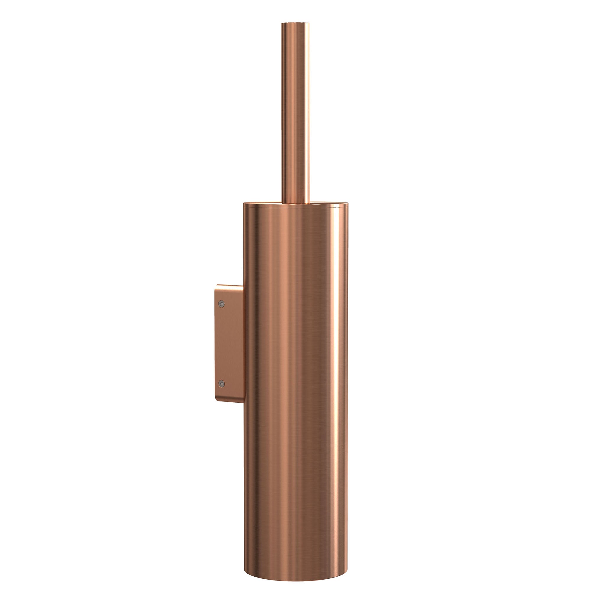 Wand-WC-Bürste 1971 in gebürstetem Kupfer – skandinavisches Design von Frost Denmark
