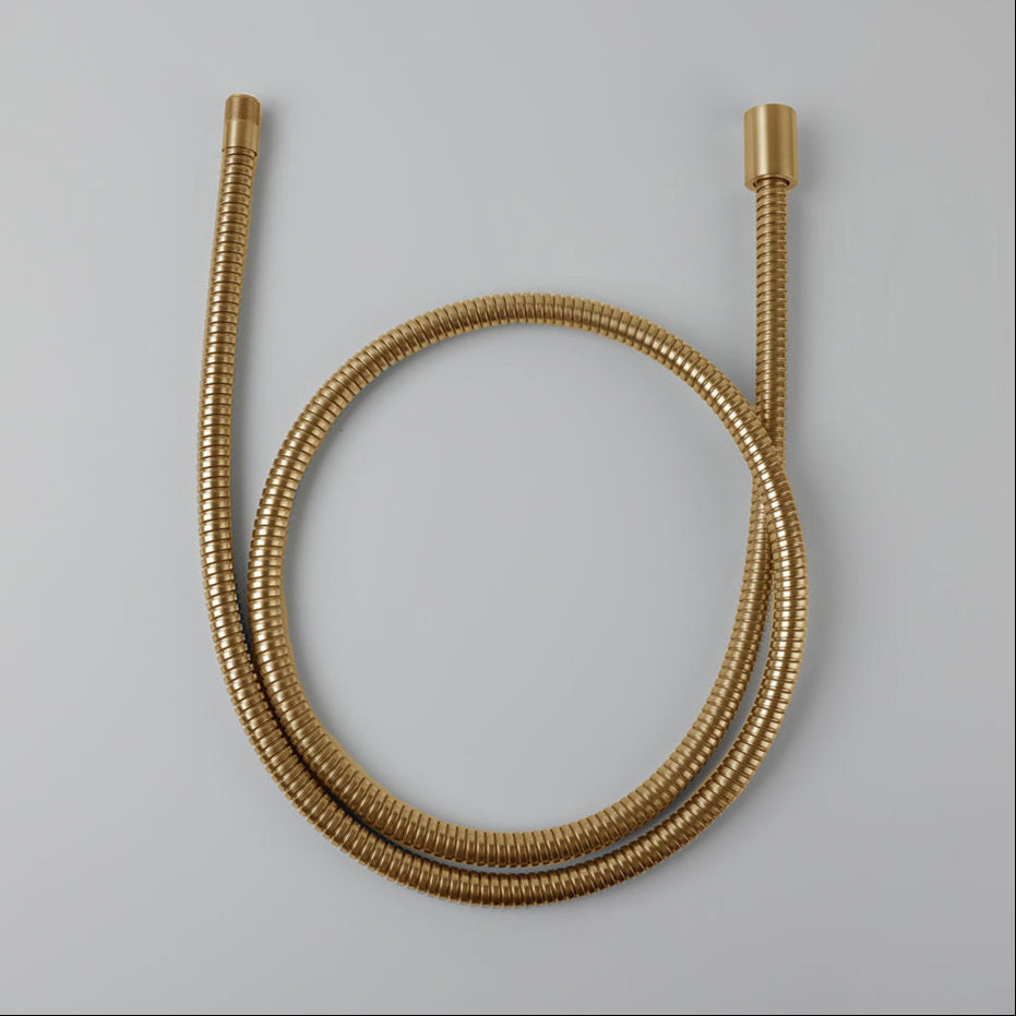 150 cm langer Brauseschlauch von Vola – gebürstete Gold-Oberfläche, edles Zubehör