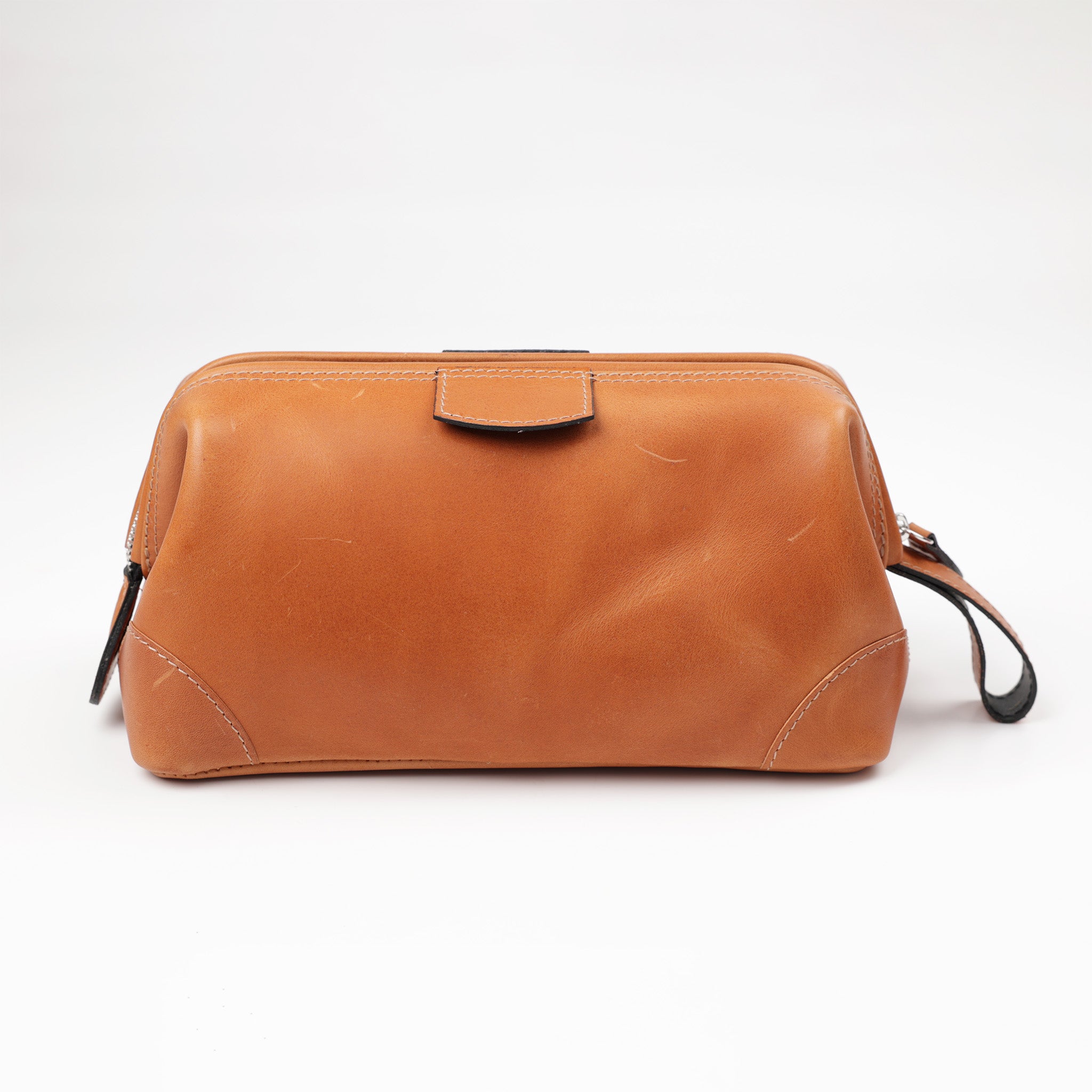 Leder Kulturtasche Mousetrap M
