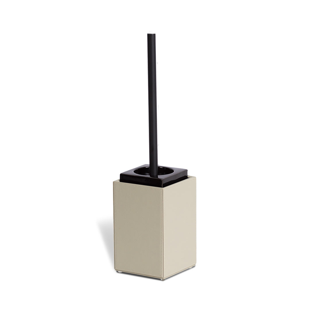 Soporte para cepillo de baño de piel sintética Brownie SBG